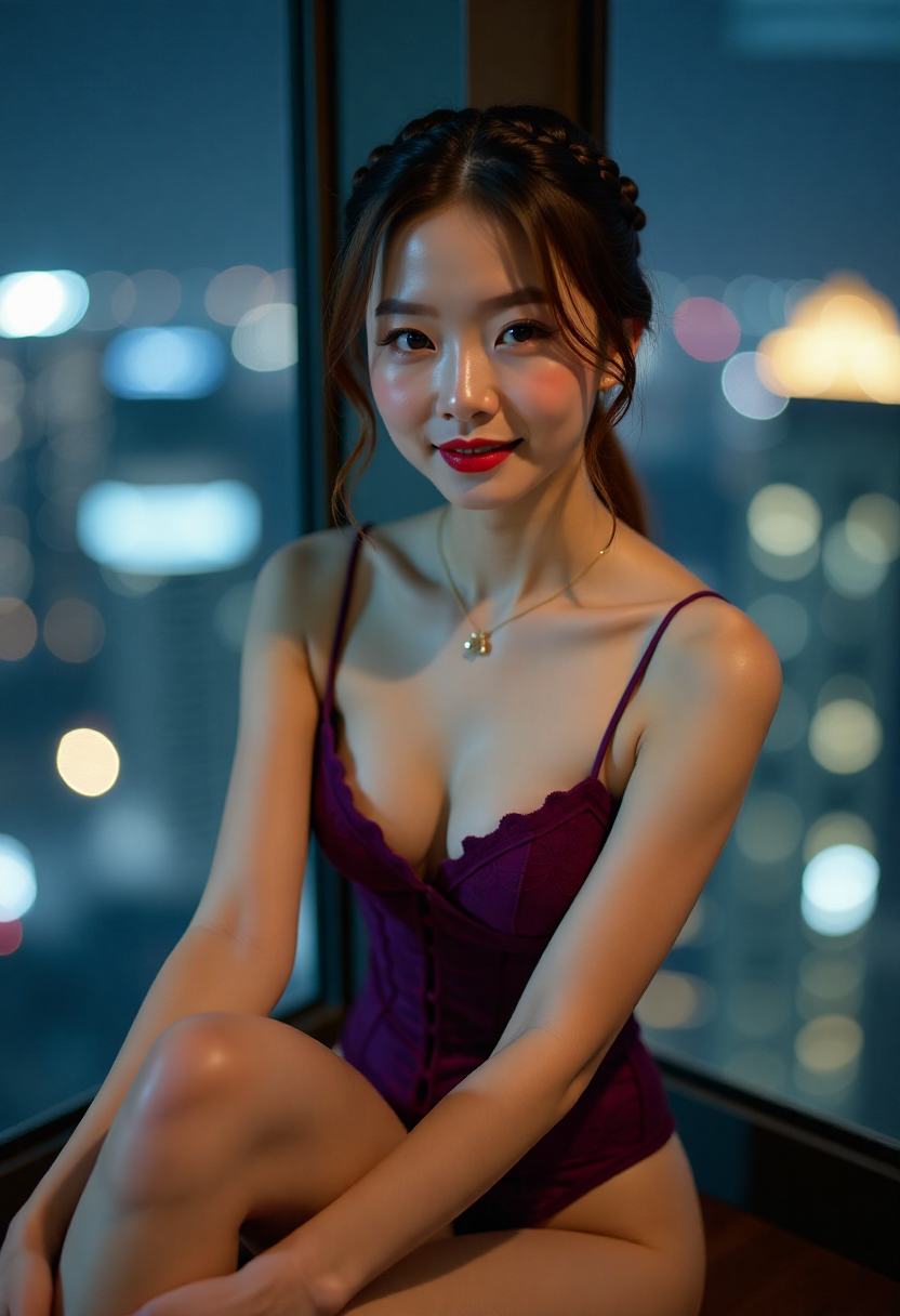 旧戏台上灯幕交错，演员正在候场